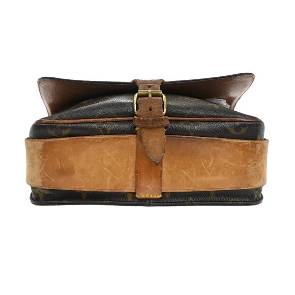 LOUIS VUITTON Cartouchiere MM Shoulder Bag Monogram Leather Brown M51253 - Picture 13 of 16
